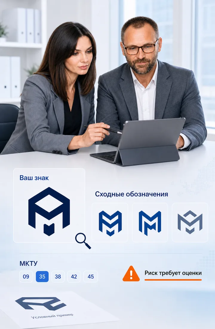 Экспертная проверка названия, логотипа и классов МКТУ перед регистрацией товарного знака