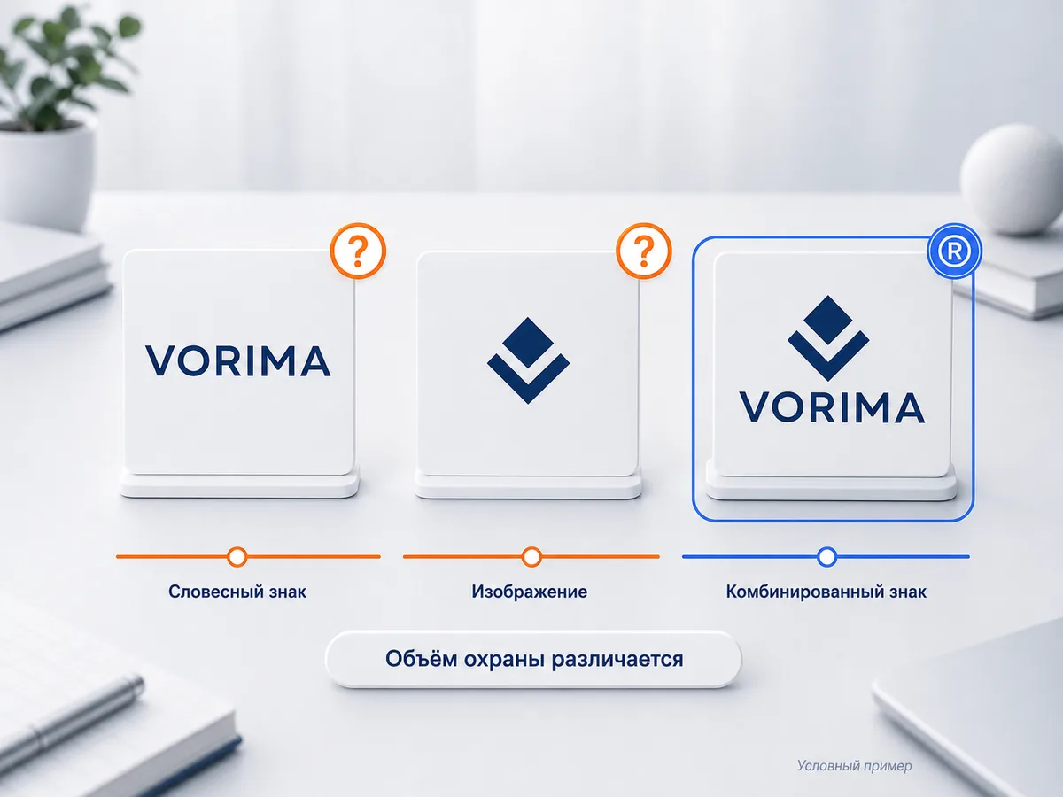 Словесный, изобразительный и комбинированный товарные знаки