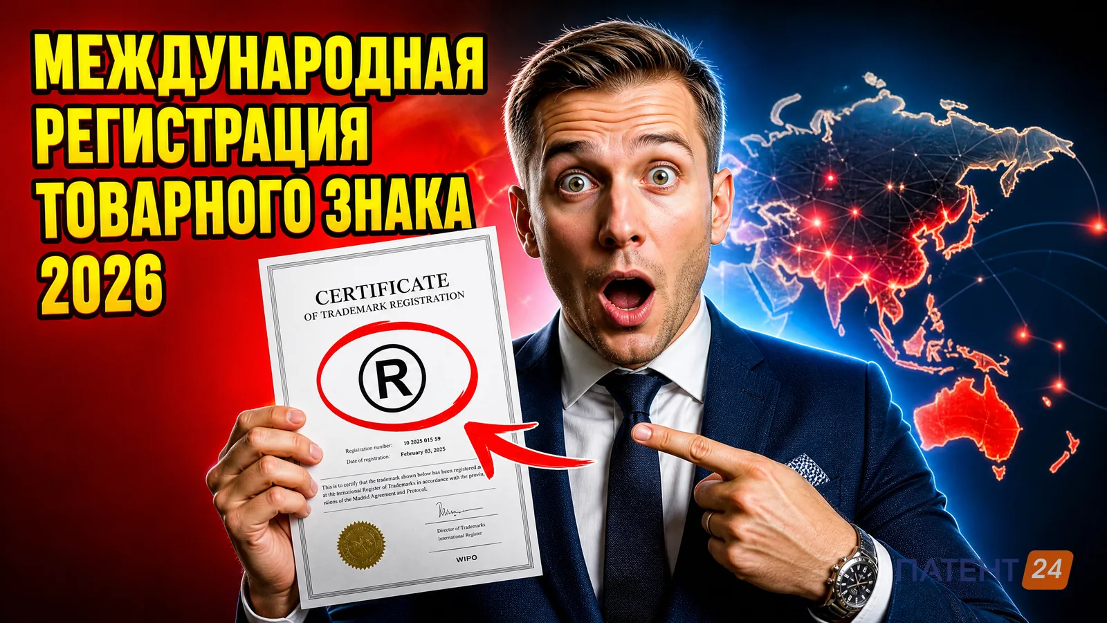 Международная регистрация товарного знака в 2026